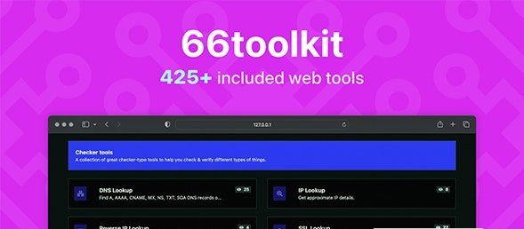 66toolkit v29.0.0 – Ultimate Web Tools System (SAAS) – nulled